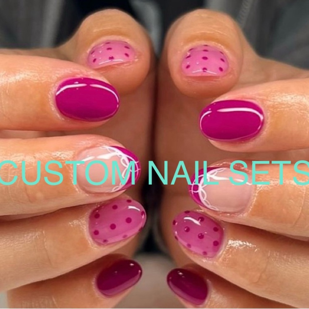 CUSTOM NAIL SET!